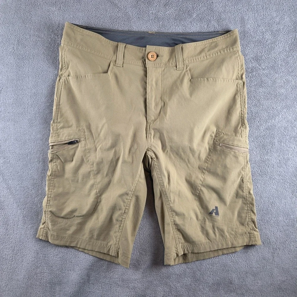 Eddie Bauer Shorts First Ascent Beige Mens Size 32 12